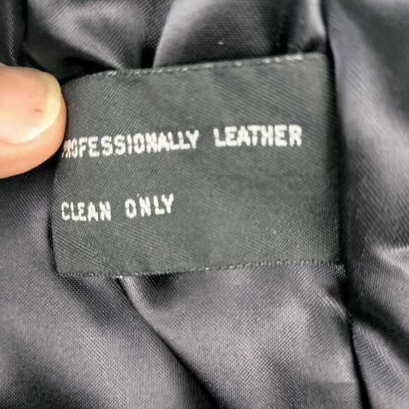 VTG William Barry Watershed Jacket Men 2XL Blue Green Suede Leather Varsity Coat - Picture 16 of 16